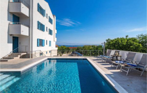 Beautiful apartment in Lukoran with Outdoor swimming pool, Jacuzzi and 1 Bedrooms